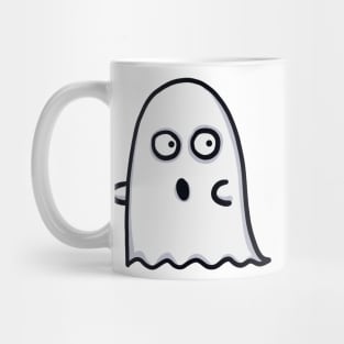 frightened ghost Mug